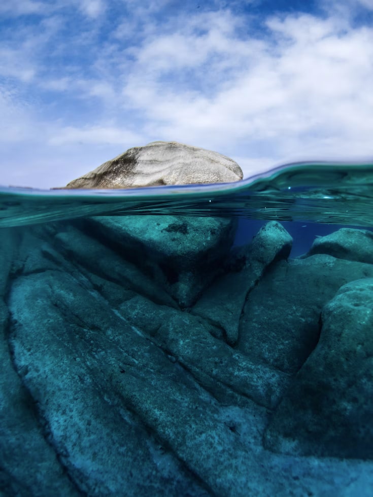 A breathtaking combination of blue and green
